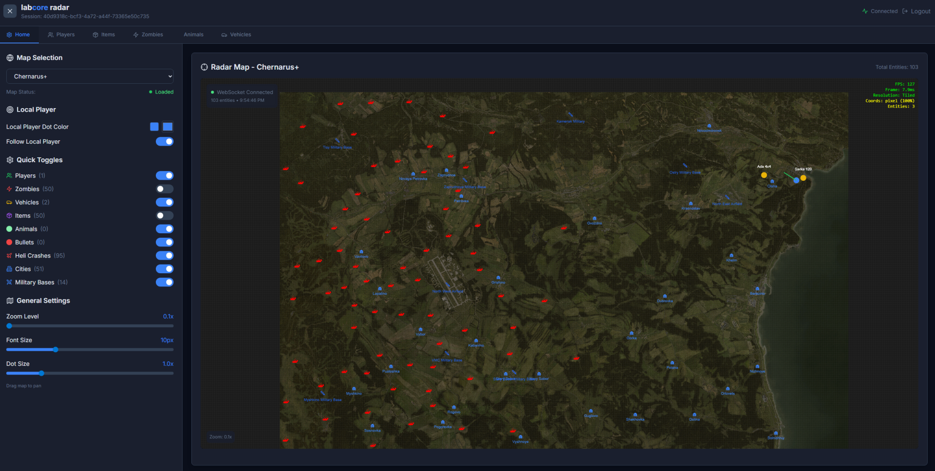Dayz Web Radar